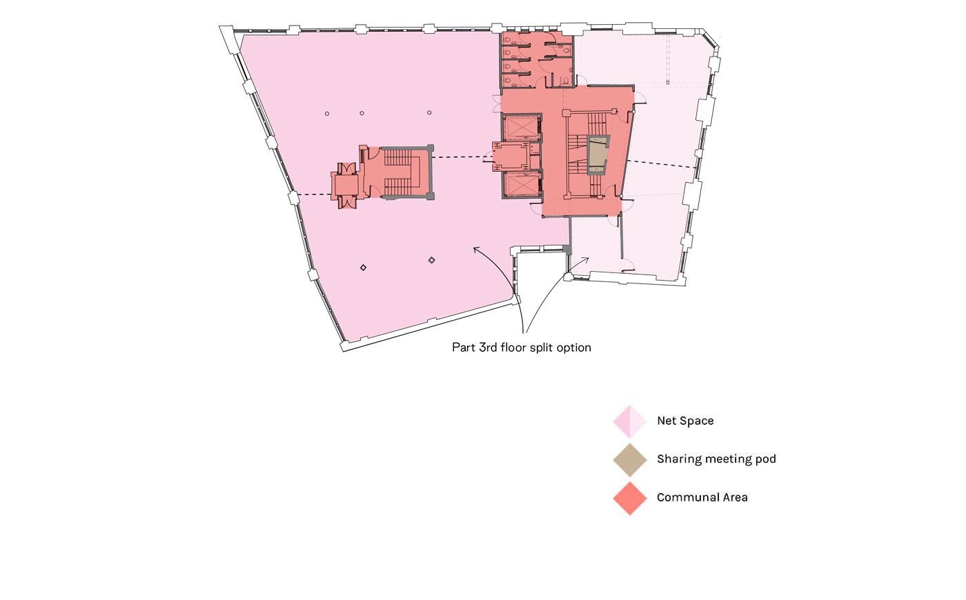 Typical Floor plan - 86 Princess Street, Manchester